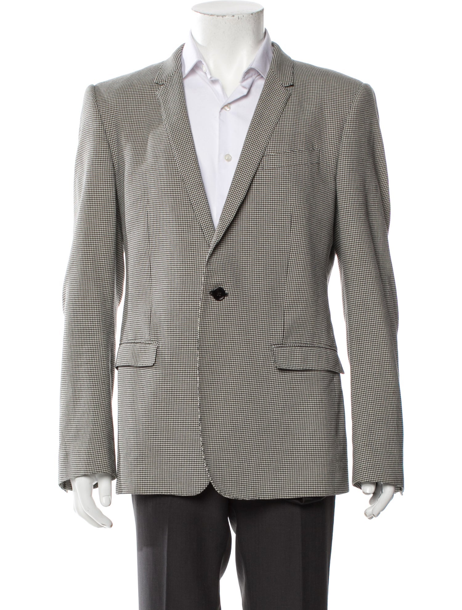 Dolce & Gabbana Houndstooth Print Blazer