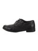 Dolce & Gabbana Leather Crystal Embellishments Oxfords