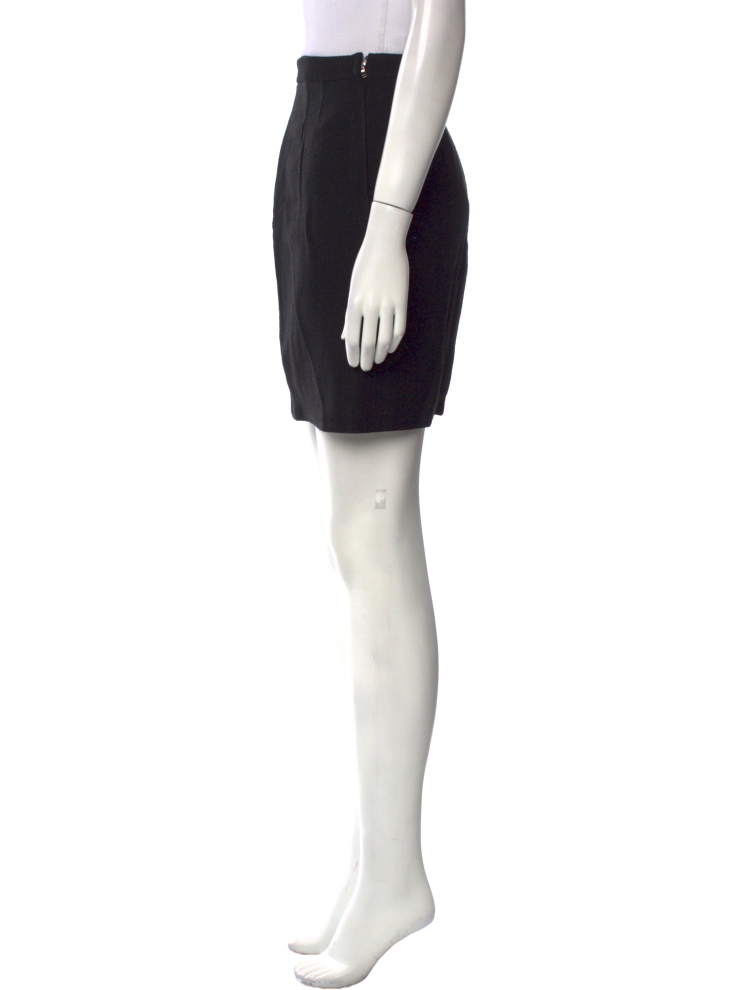 Dolce & Gabbana Virgin Wool Knee-Length Skirt