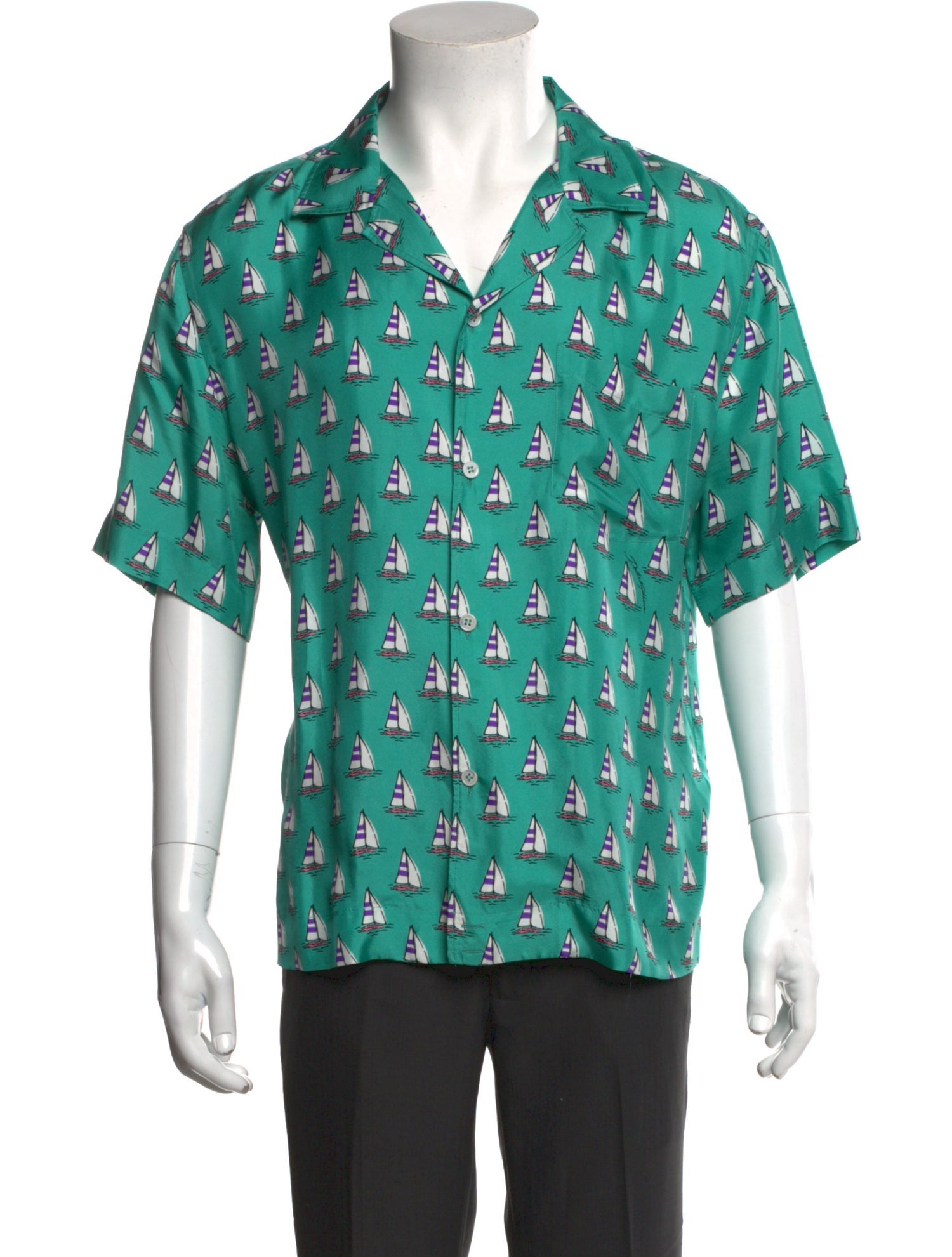 Dolce & Gabbana Printed Short Sleeve Shirt