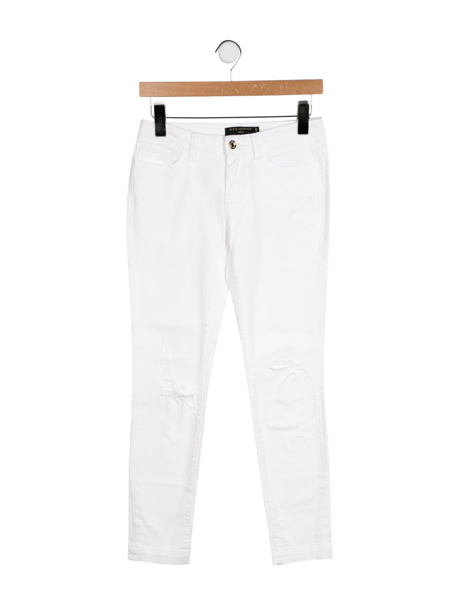 Dolce & Gabbana Mid-Rise Skinny Leg Jeans