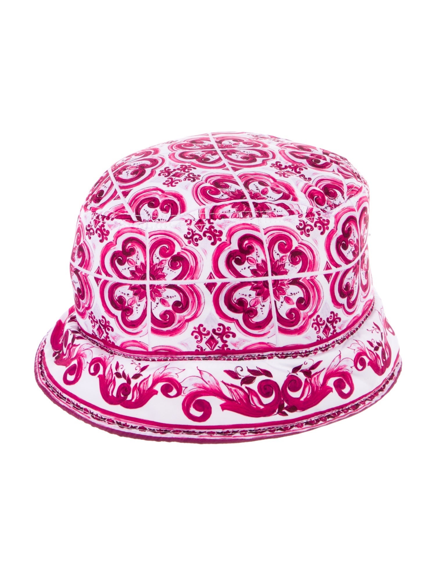 Dolce & Gabbana Majolica Print Bucket Hat