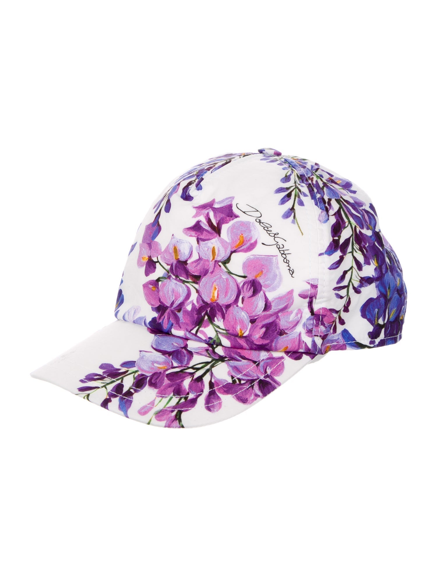 Dolce & Gabbana Floral Woven Hat