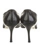 D&G Leather Cutout Accent D'Orsay Pumps