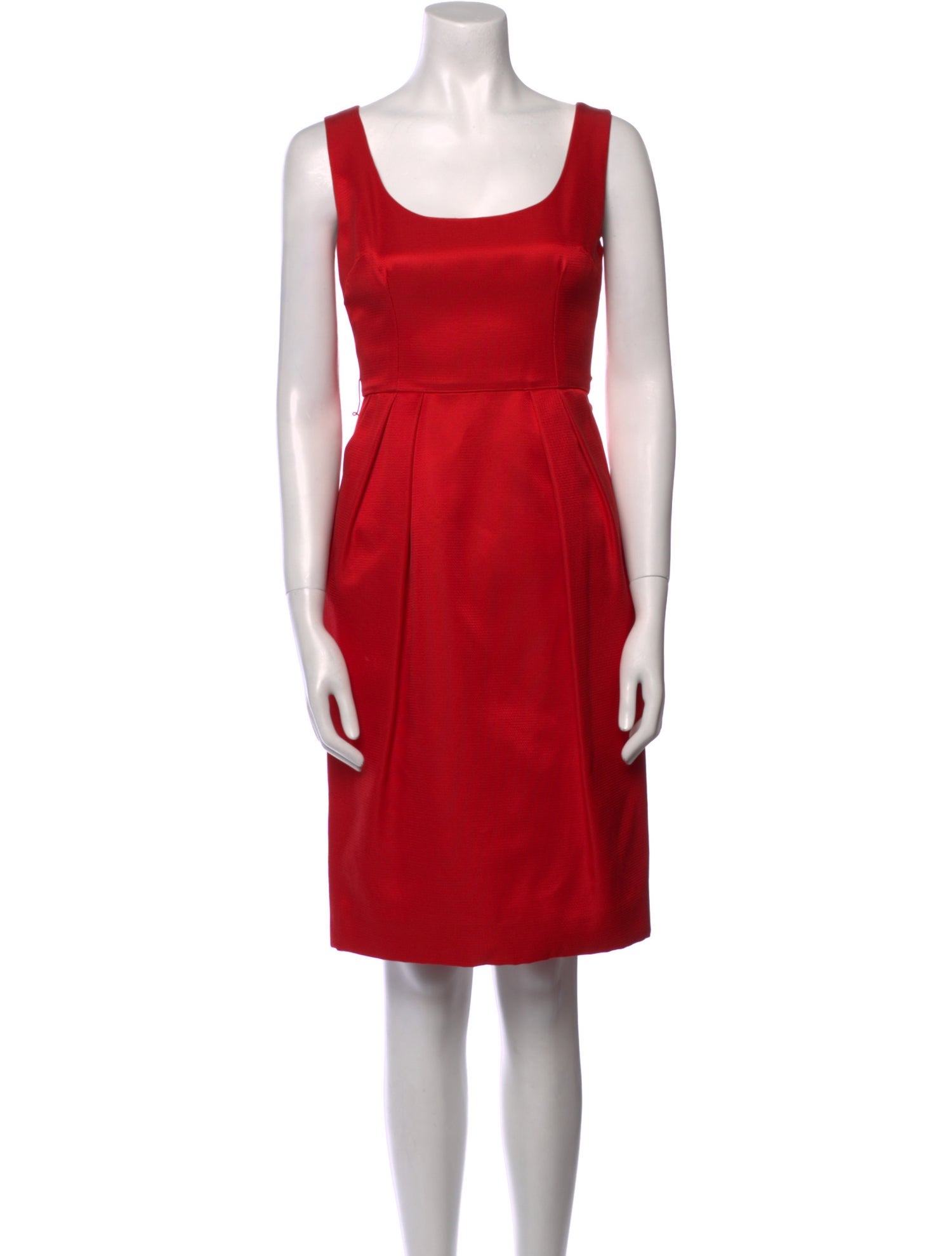 Dolce & Gabbana Scoop Neck Knee-Length Dress