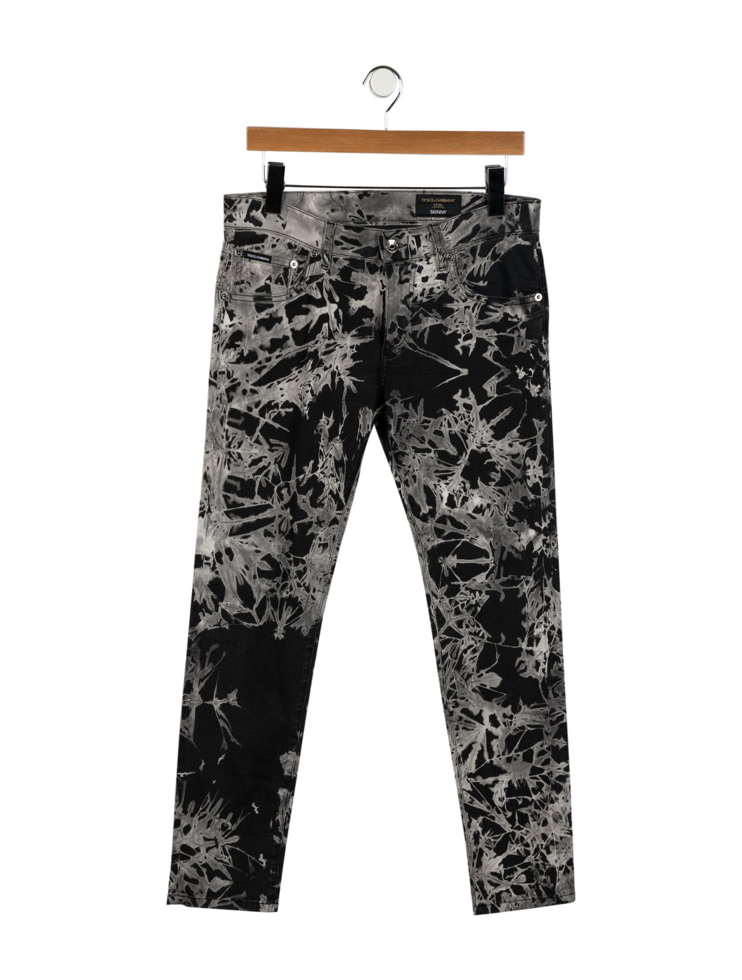 Dolce & Gabbana Mid-Rise Straight Leg Jeans