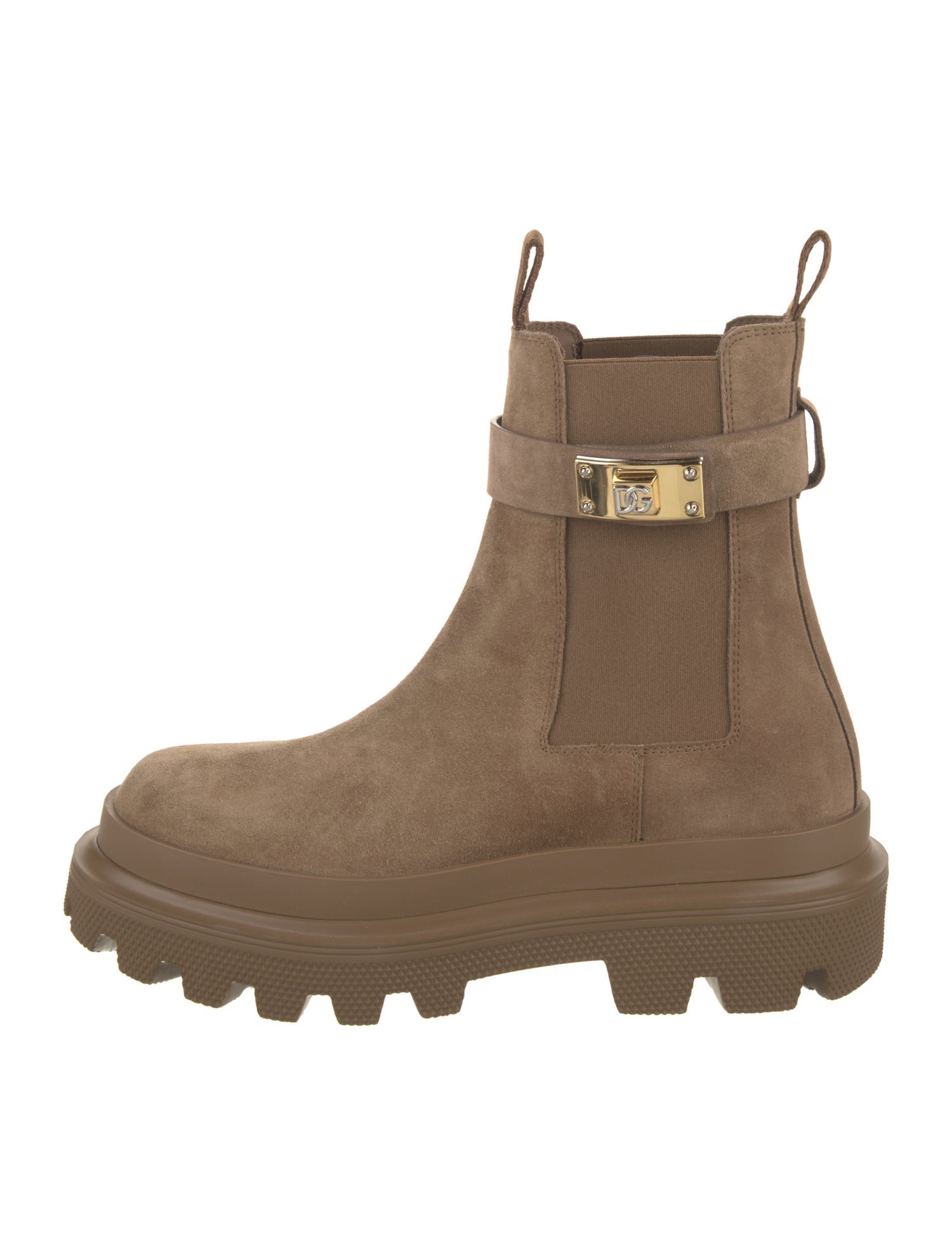 Dolce & Gabbana Suede Chelsea Boots