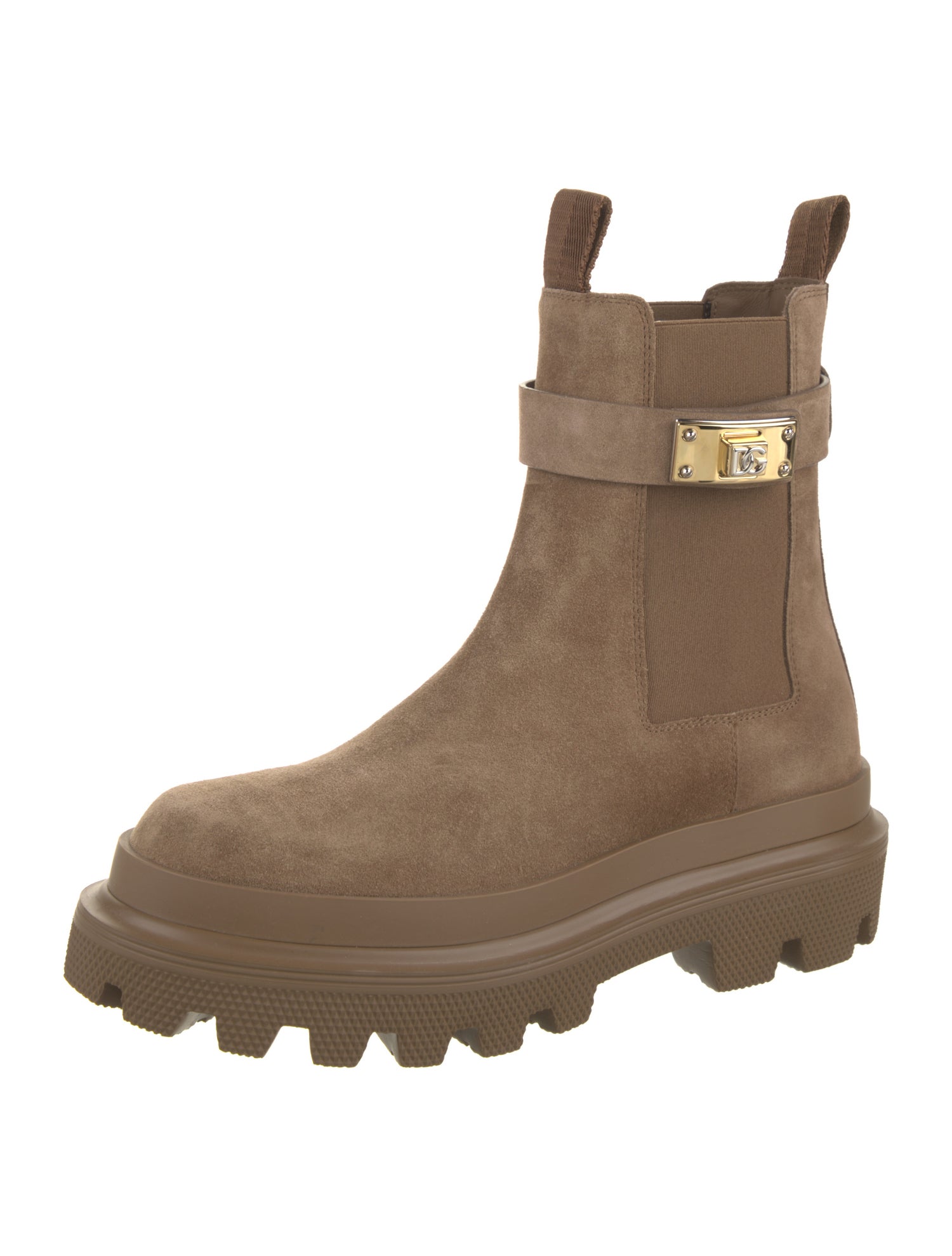 Dolce & Gabbana Suede Chelsea Boots