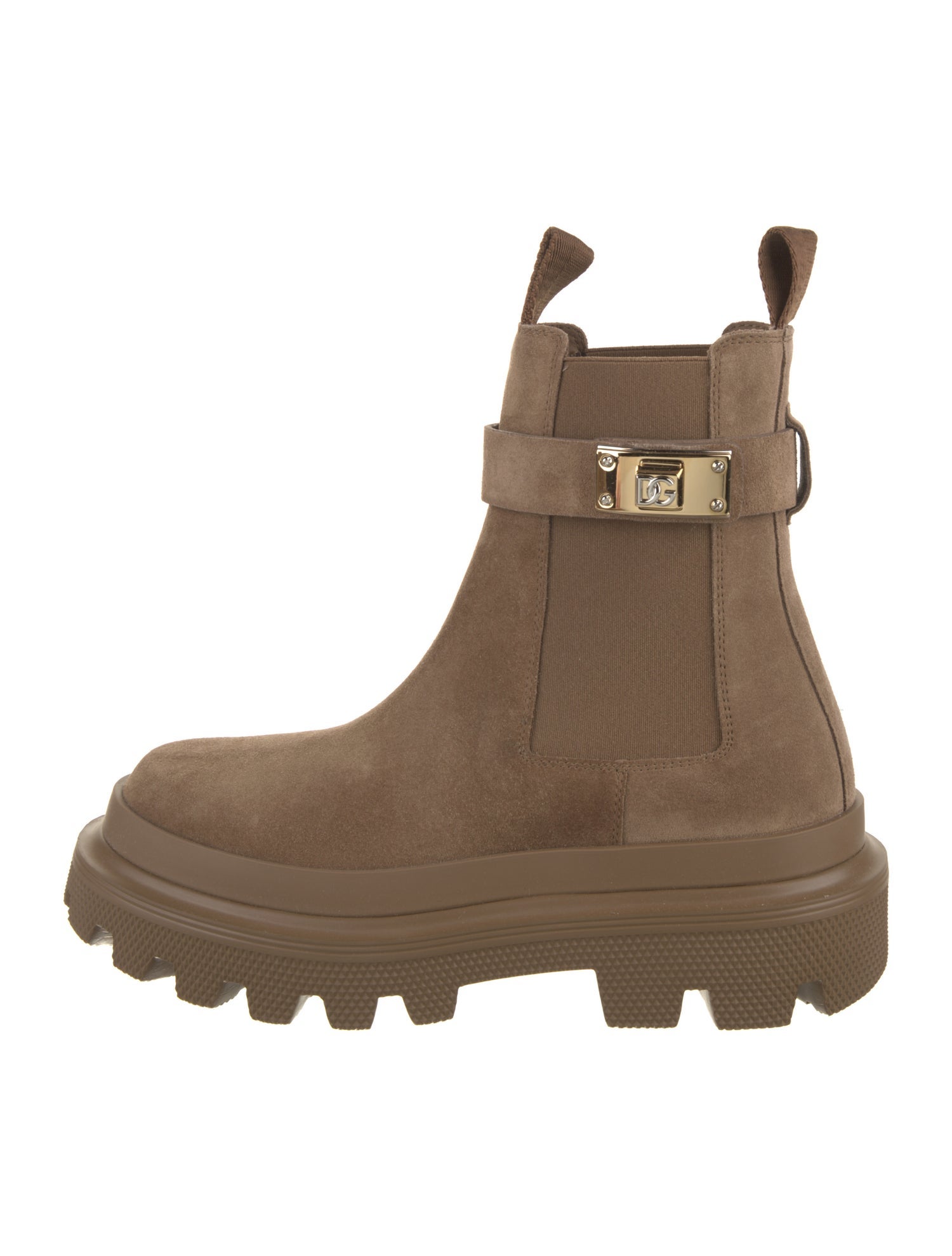 Dolce & Gabbana Suede Chelsea Boots