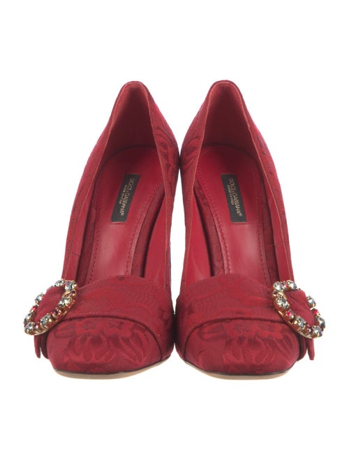 Dolce & Gabbana Crystal Embellishments Pumps