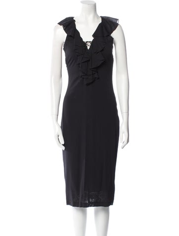 Dolce & Gabbana Dresses Silk Long Dress Us4, It40 | S