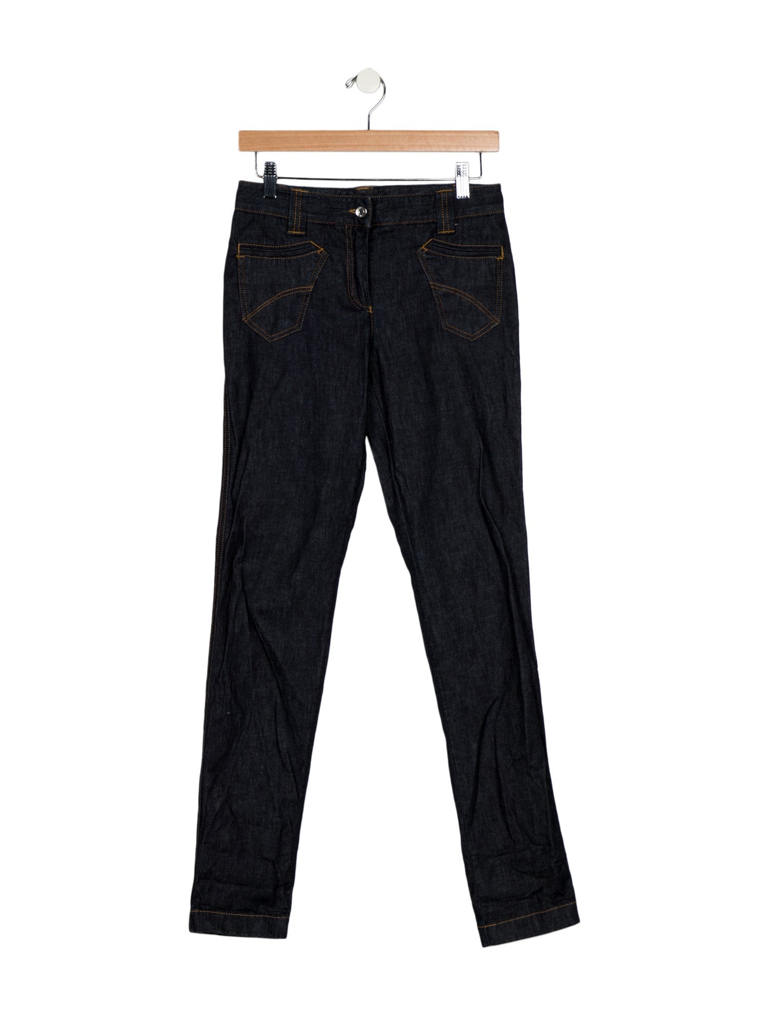 Dolce & Gabbana Mid-Rise Straight Leg Jeans