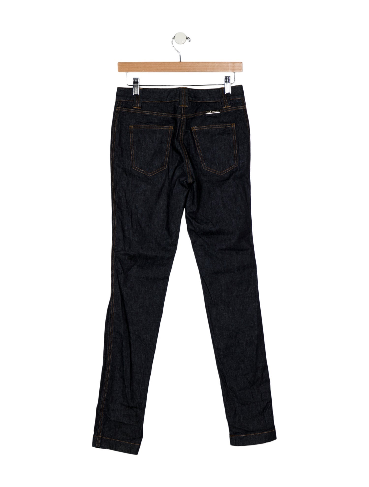 Dolce & Gabbana Mid-Rise Straight Leg Jeans
