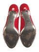Dolce & Gabbana Quilted Pattern Patent Leather Slingback Pumps