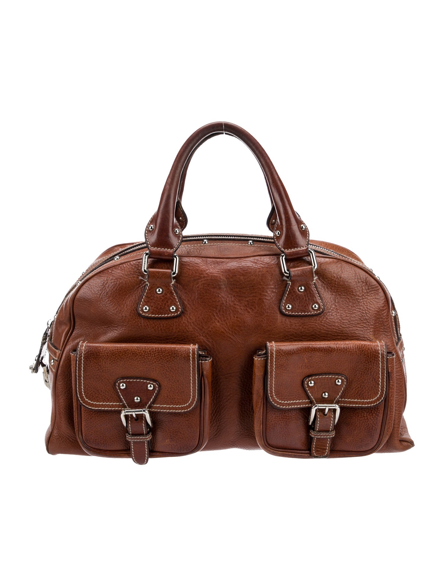 Dolce & Gabbana Leather Top Handle Bag