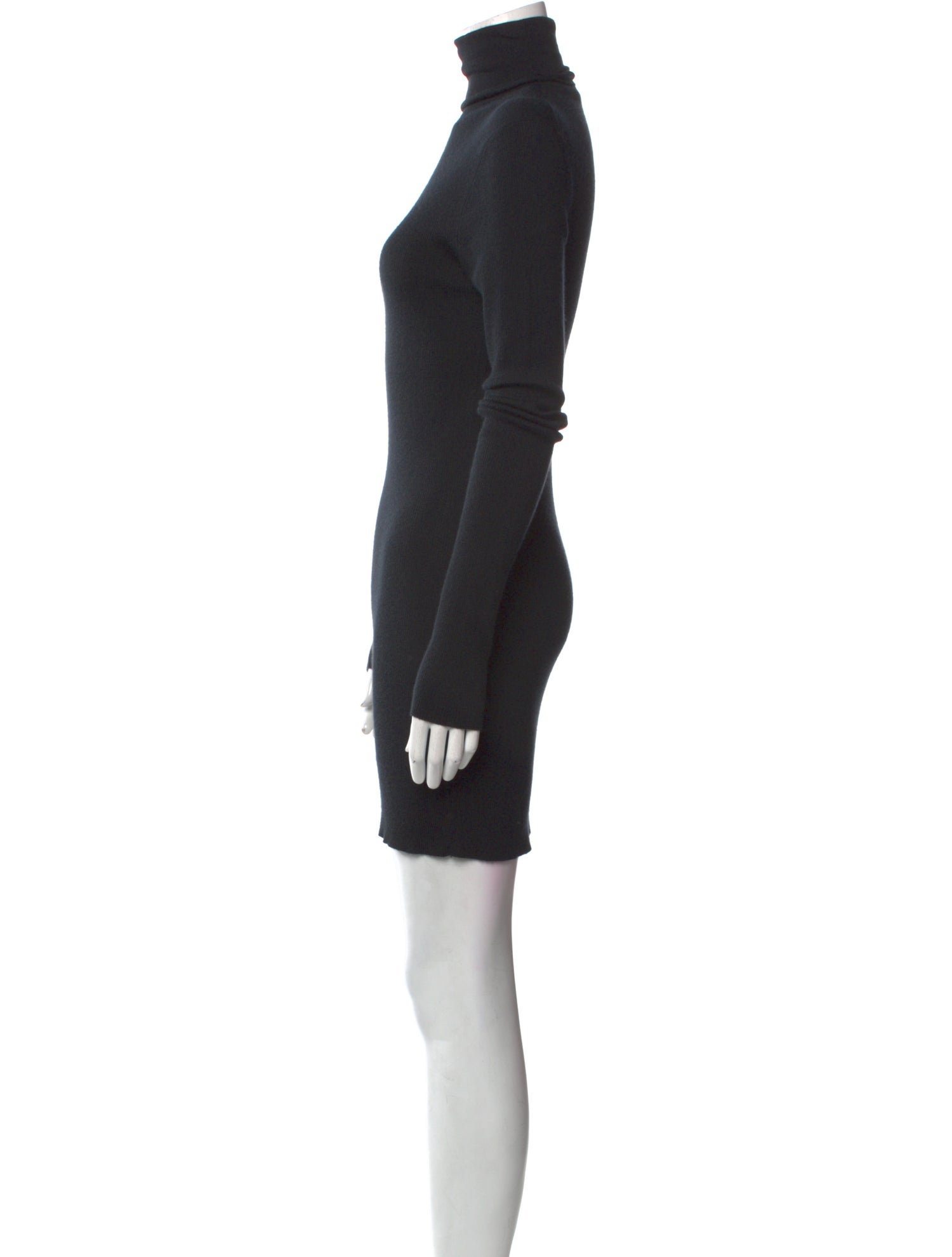 Dolce & Gabbana Virgin Wool Knee-Length Dress