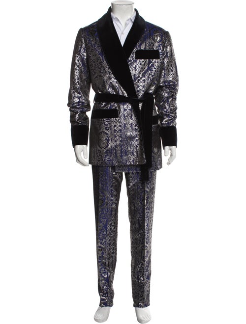 Dolce & Gabbana Printed Two-Piece Suit