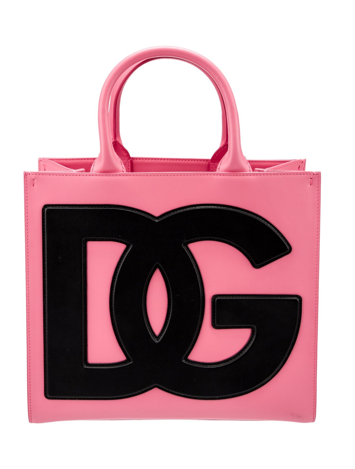 Dolce & Gabbana Leather Top Handle Bag Medium