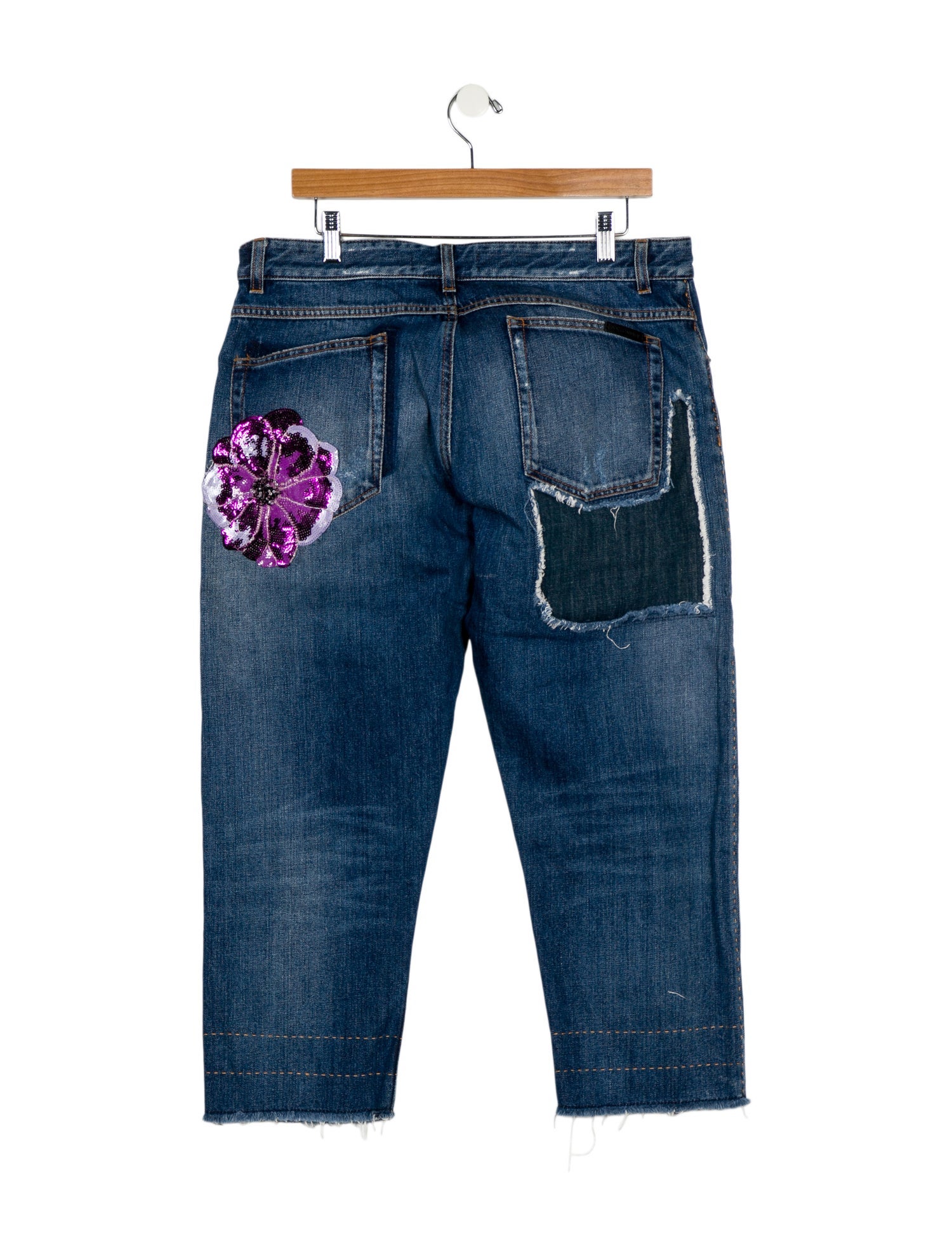 Dolce & Gabbana Mid-Rise Straight Leg Jeans