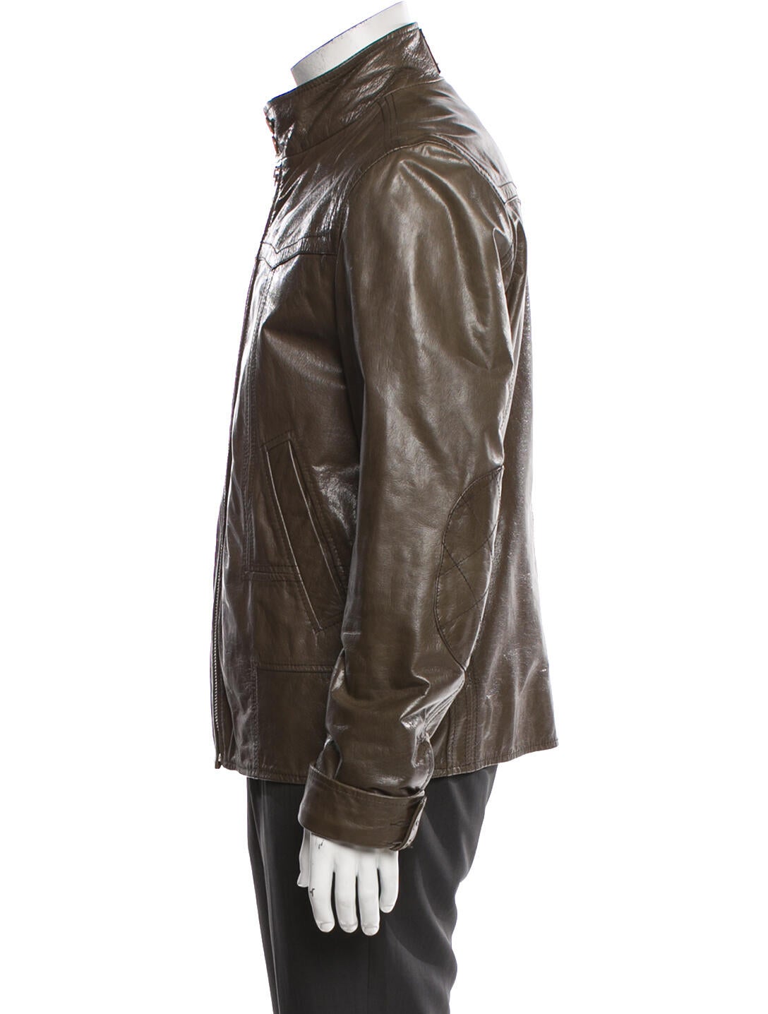 Dolce & Gabbana Calfskin Moto Jacket