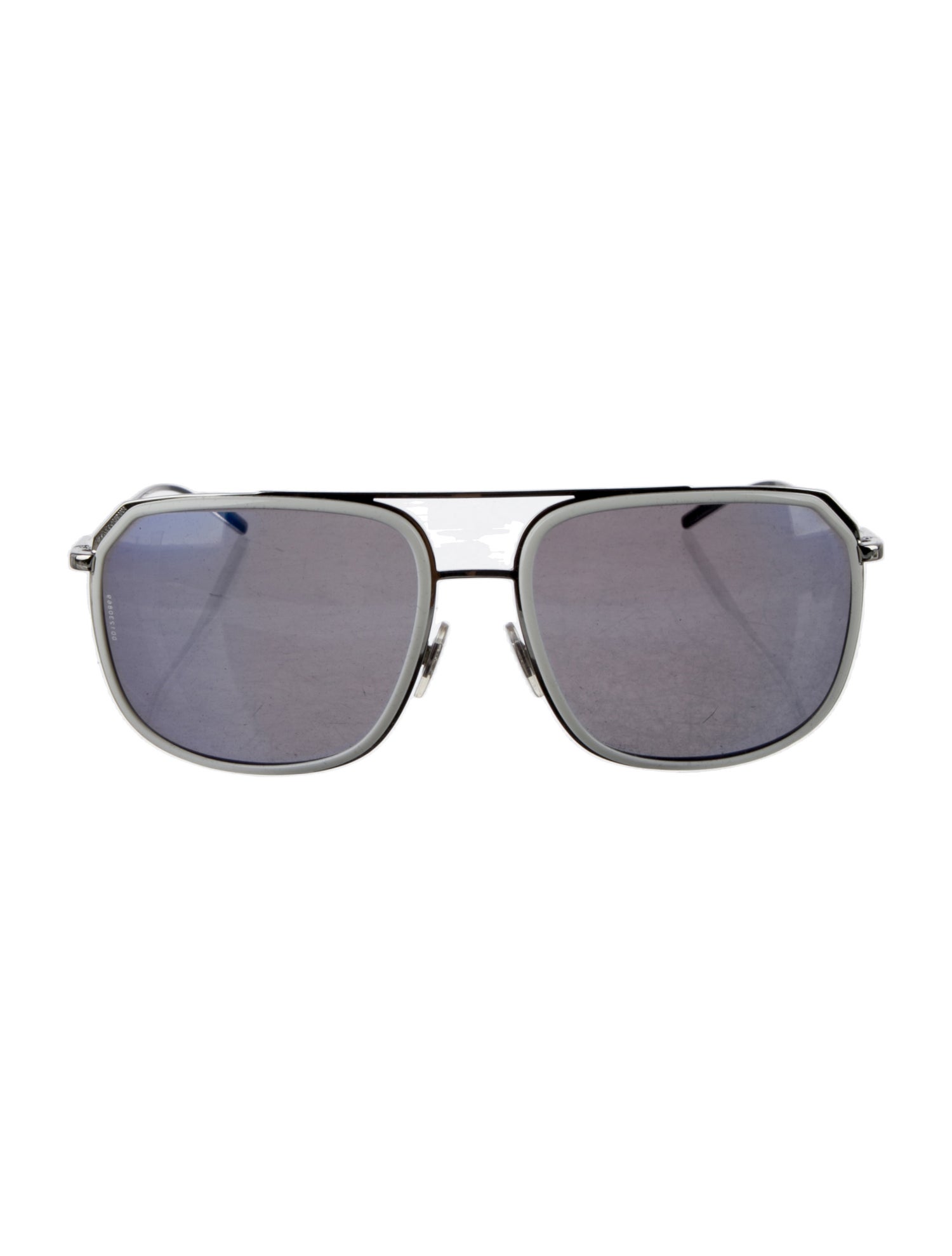 Dolce & Gabbana Aviator Mirrored Sunglasses