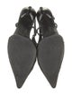 Dolce & Gabbana Leather Mesh Accents Slingback Pumps