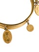 Dolce & Gabbana Stacked Charm Bangle Bracelet