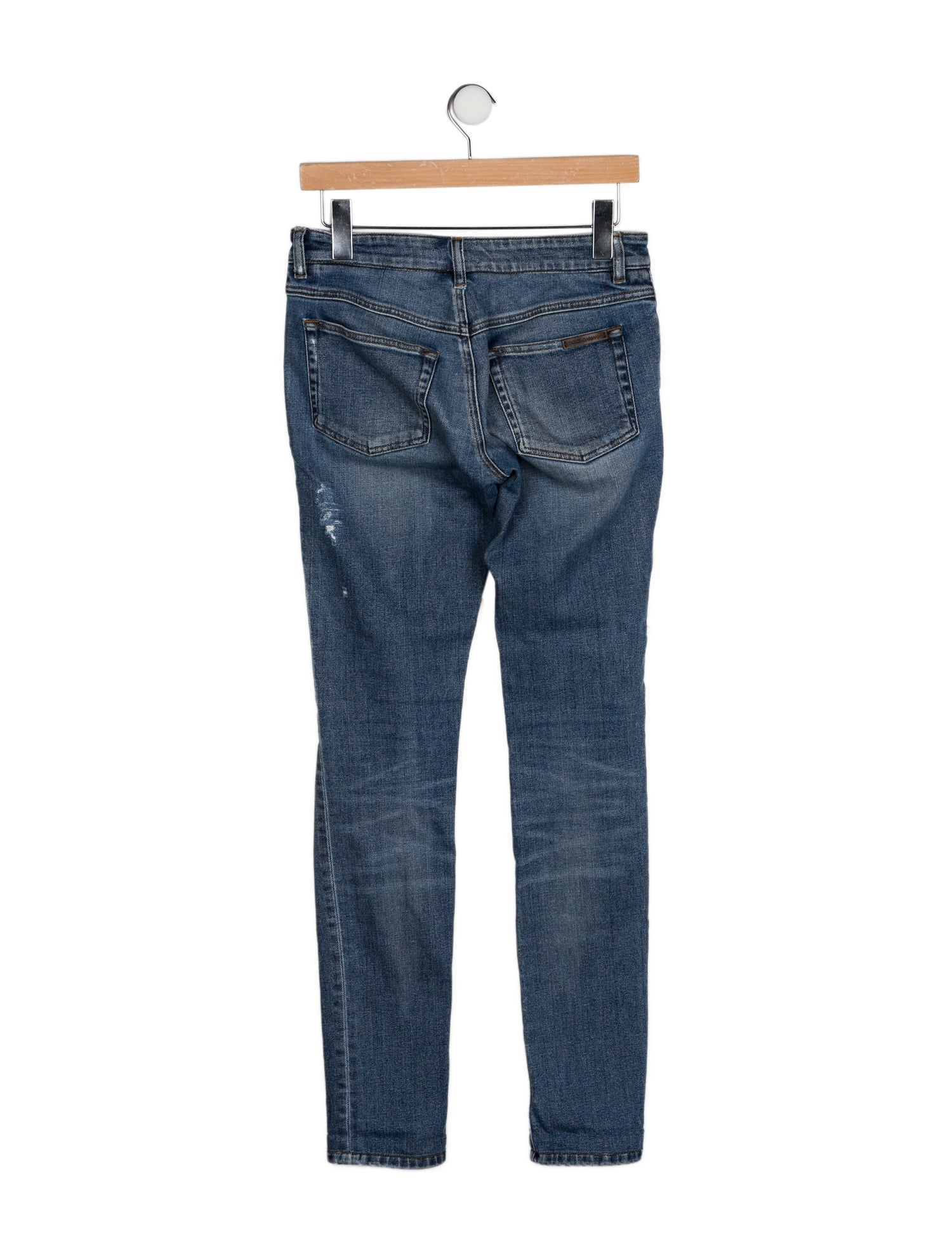 Dolce & Gabbana Low-Rise Straight Leg Jeans