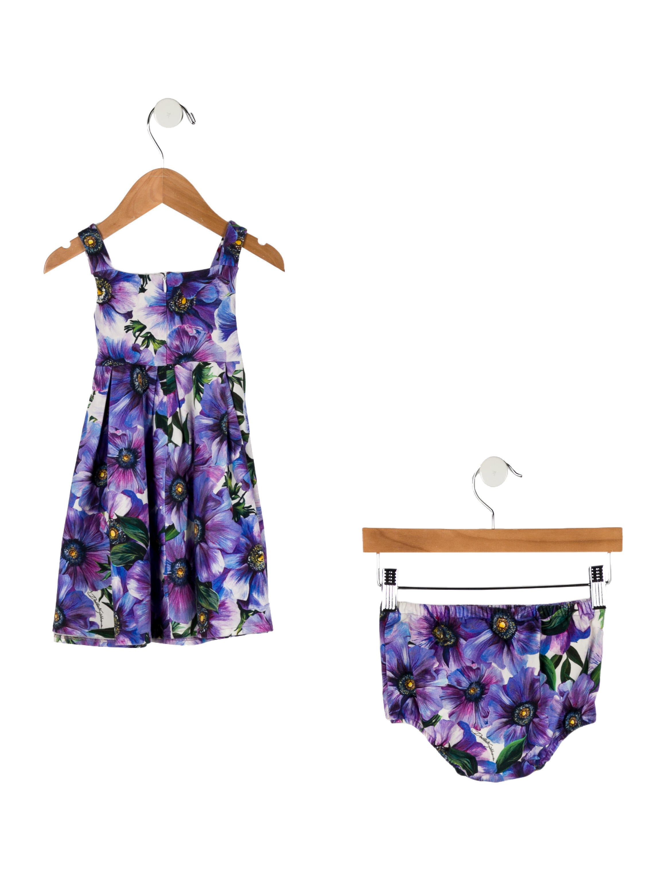 Dolce & Gabbana Girls' Printed Dress & Bloomers Set