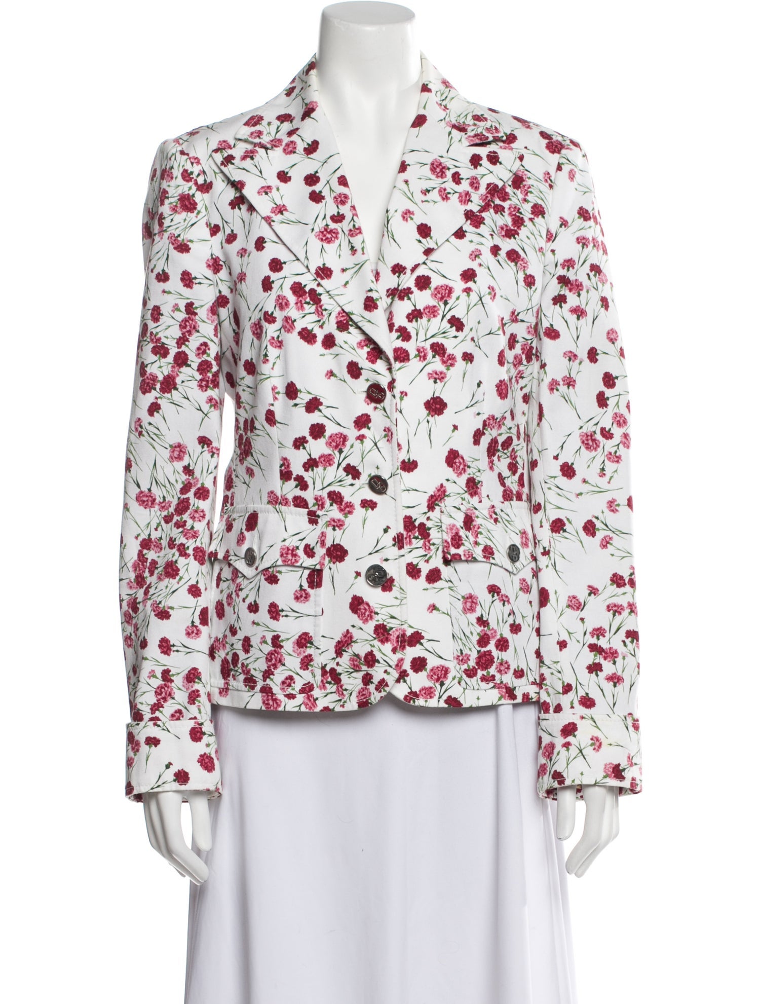 Dolce & Gabbana Floral Print Blazer