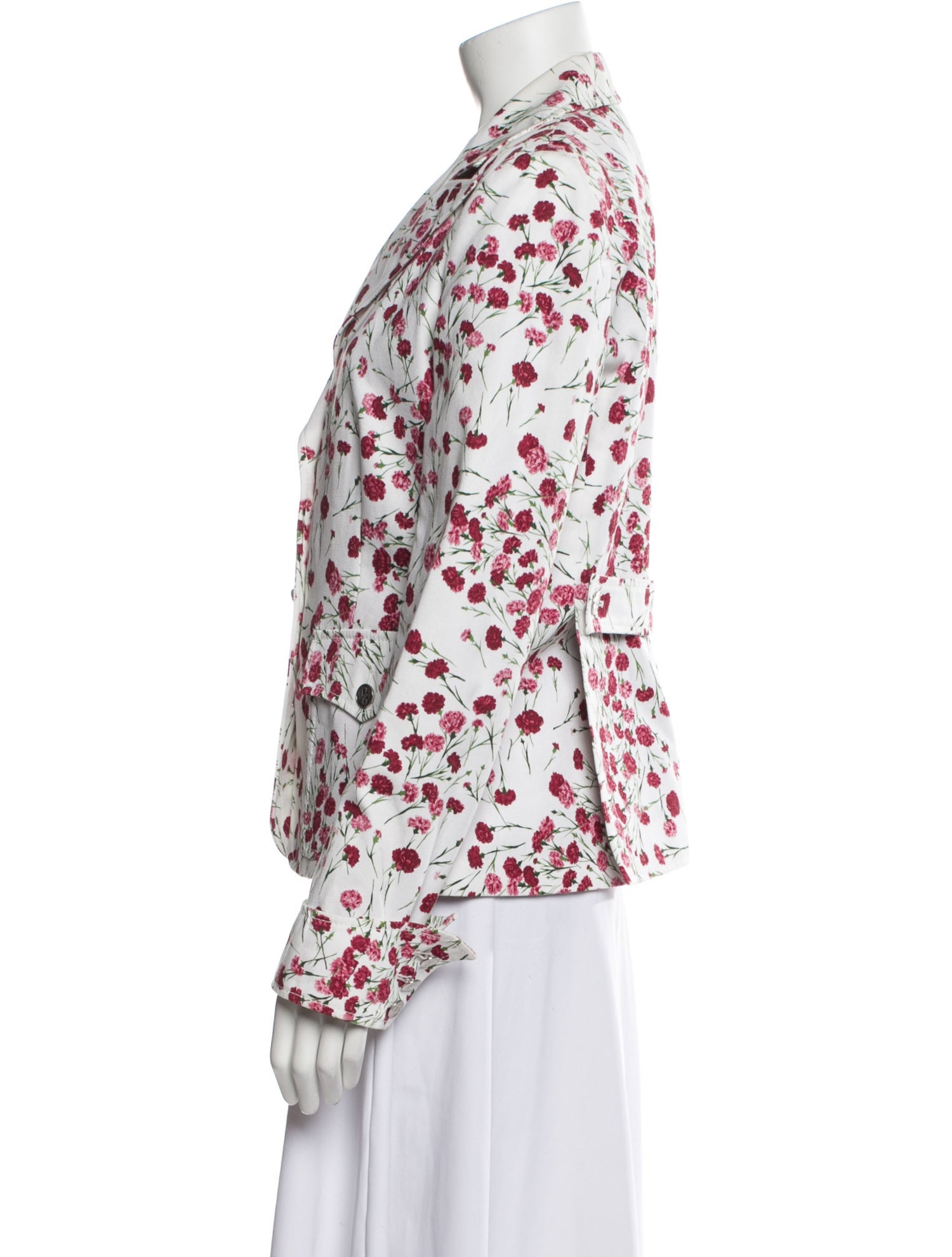 Dolce & Gabbana Floral Print Blazer