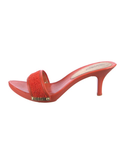 Dolce & Gabbana Terry Cloth Slides