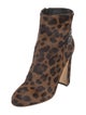 Dolce & Gabbana Ponyhair Animal Print Boots
