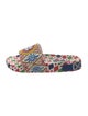 Dolce & Gabbana Carretto Print Rubber Slides
