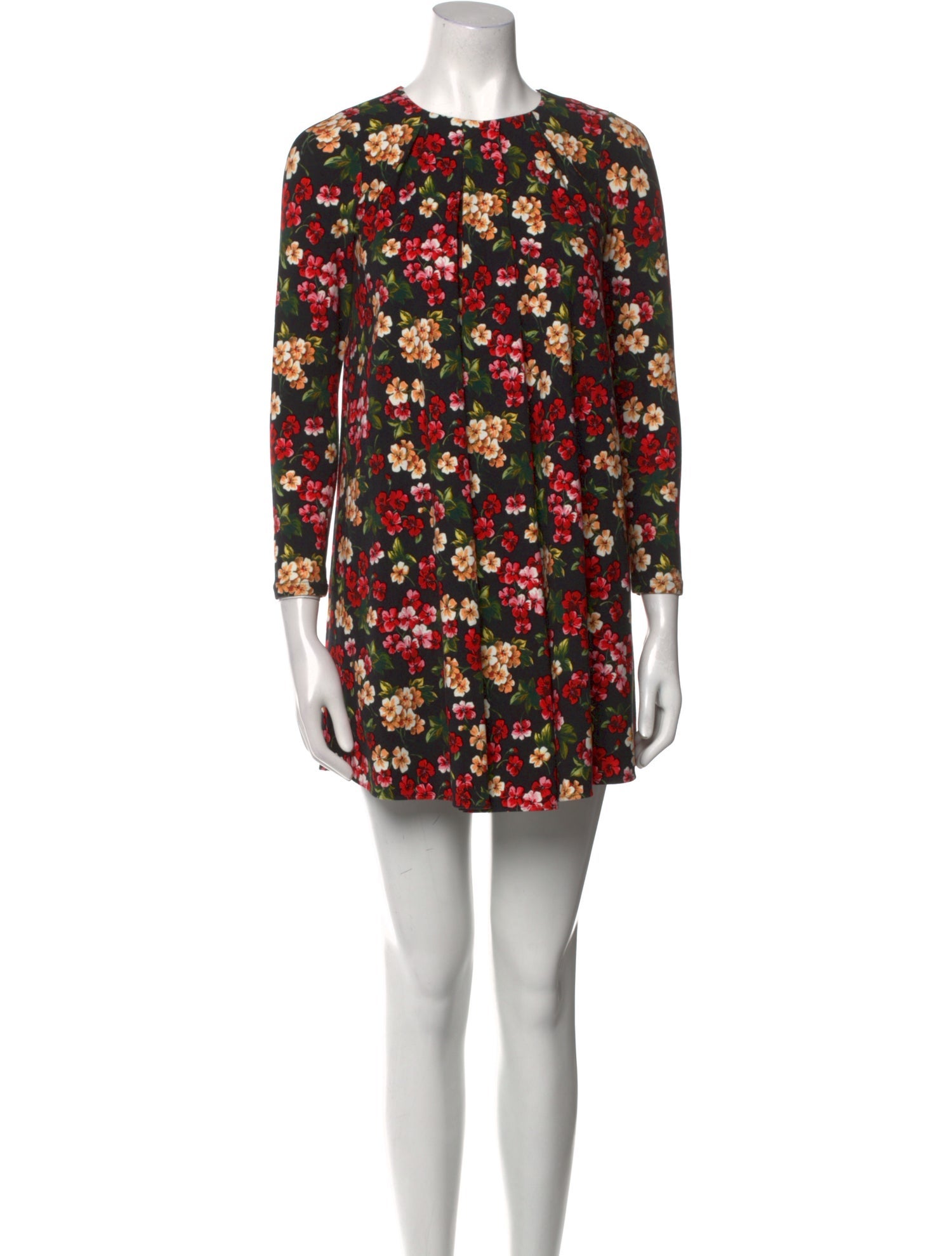 Dolce & Gabbana Floral Print Mini Dress