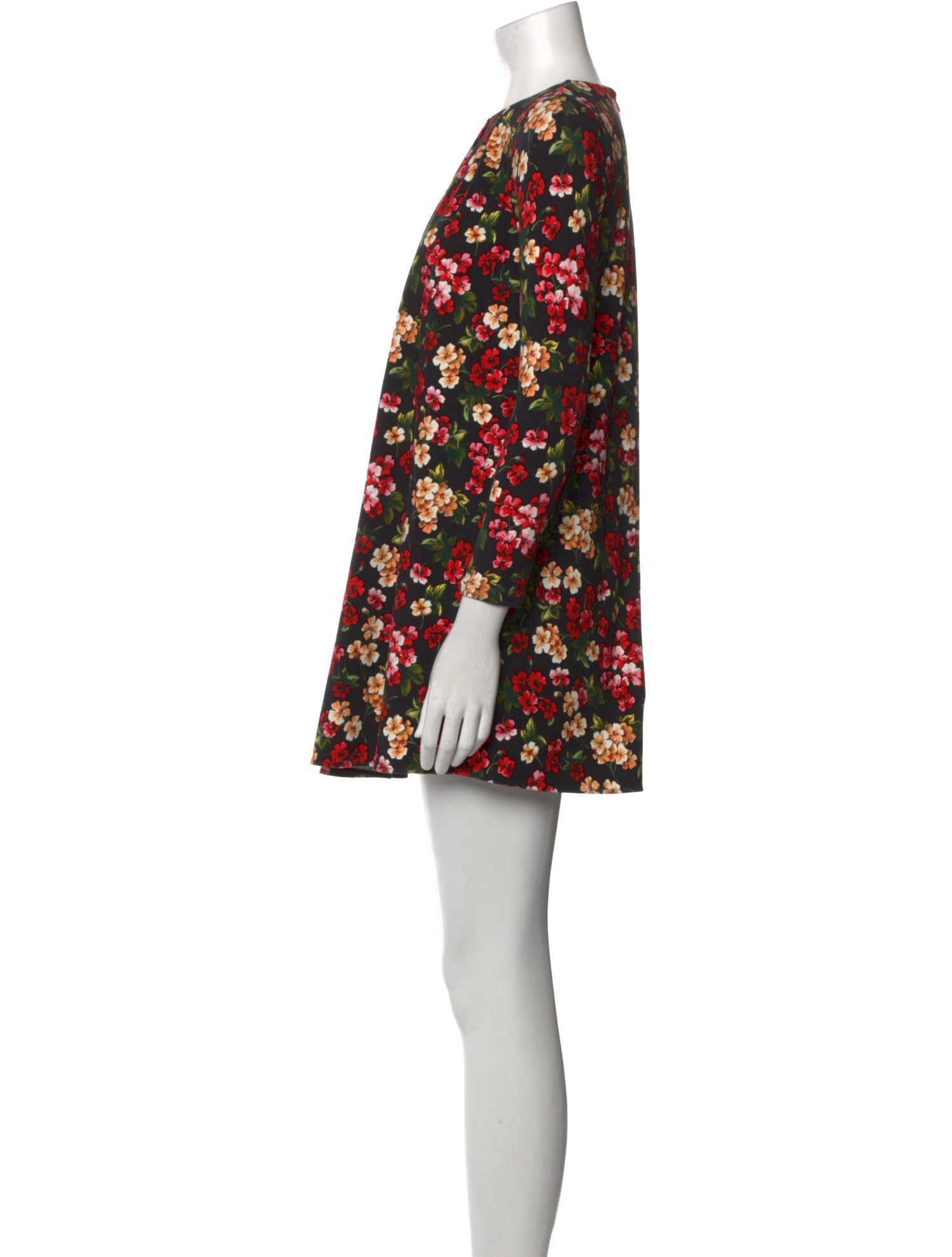 Dolce & Gabbana Floral Print Mini Dress