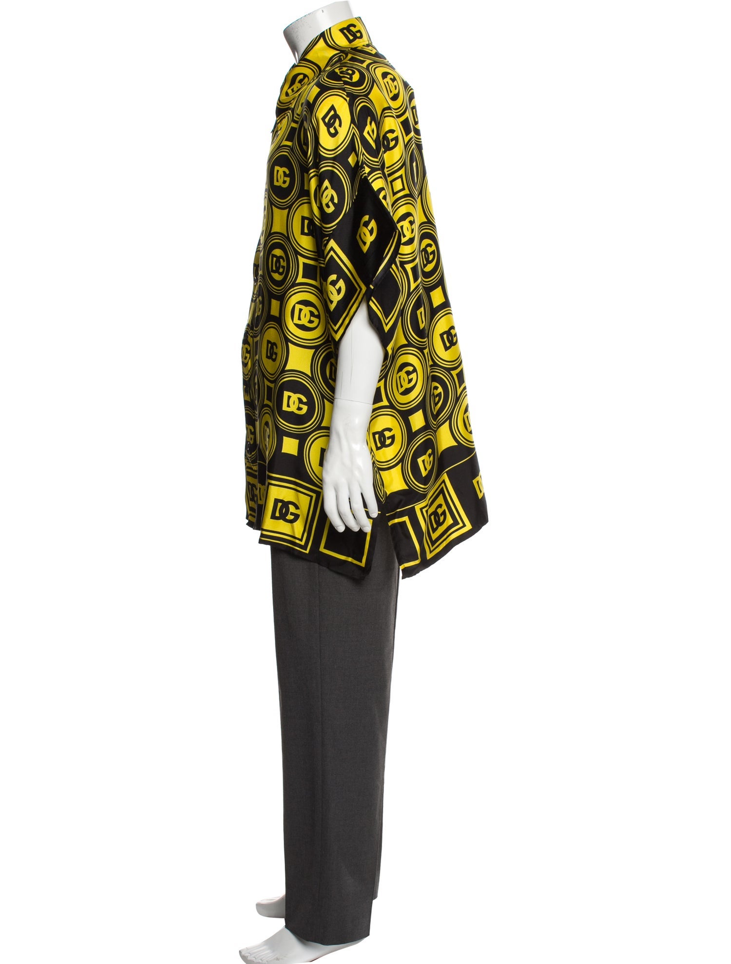 Dolce & Gabbana Silk Printed Shirt