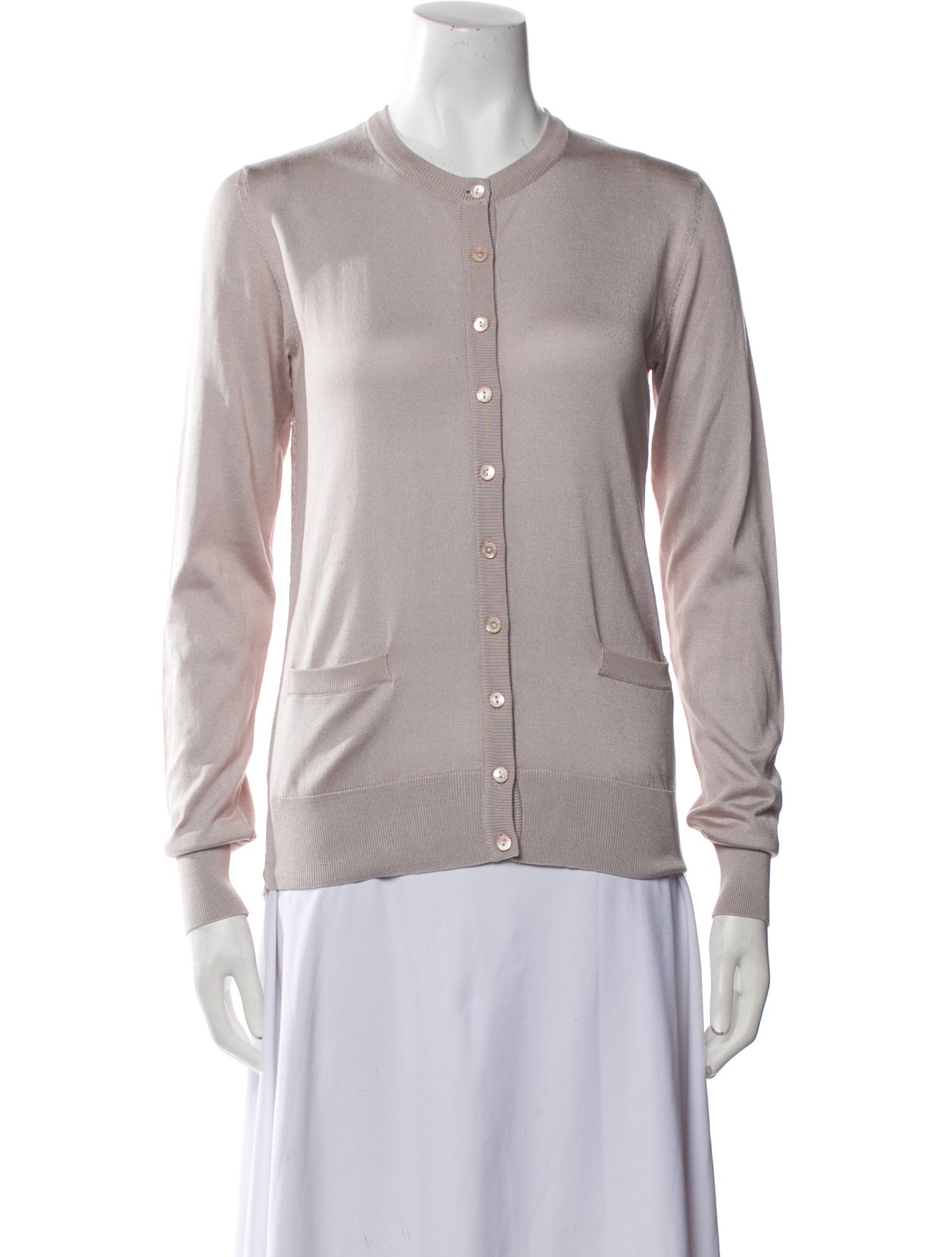 Dolce & Gabbana Silk Crew Neck Sweater