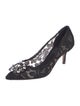 Dolce & Gabbana Lace Lace Pattern Pumps