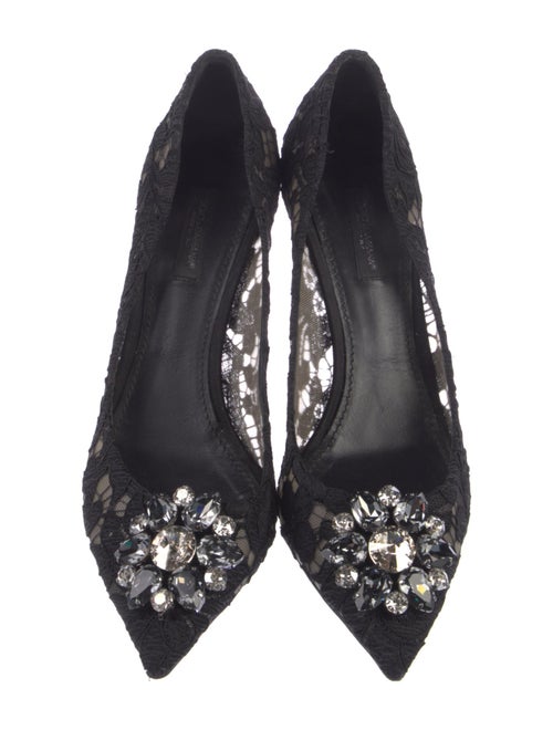 Dolce & Gabbana Lace Lace Pattern Pumps