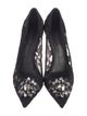 Dolce & Gabbana Lace Lace Pattern Pumps