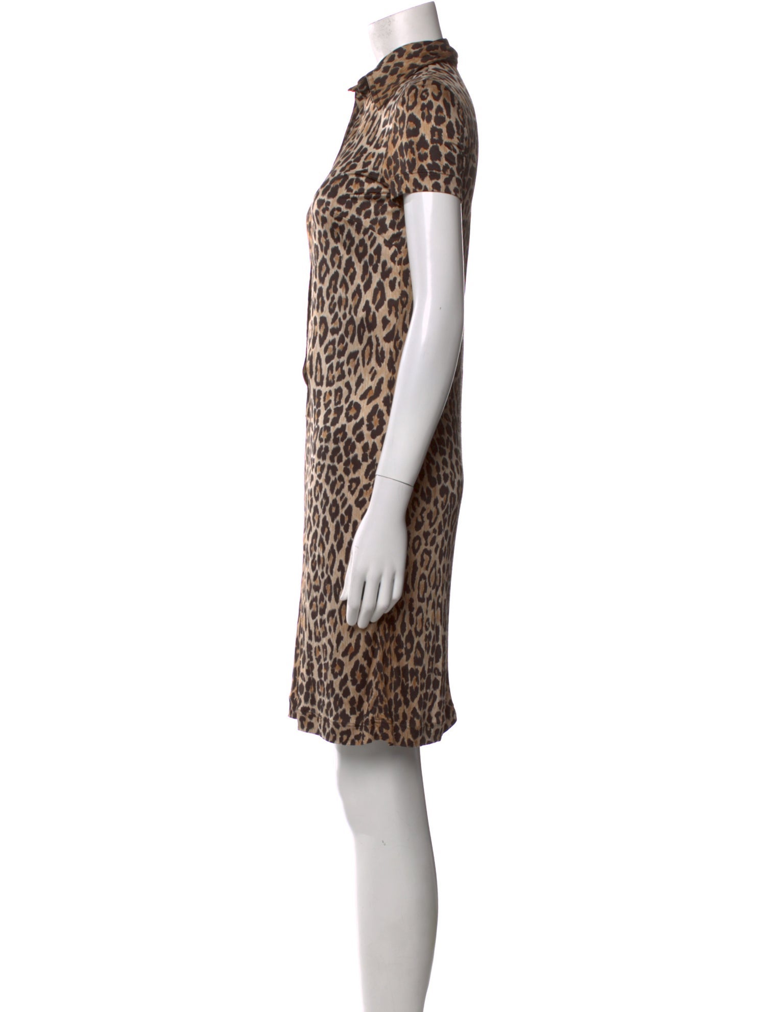 Dolce & Gabbana Animal Print Mini Dress