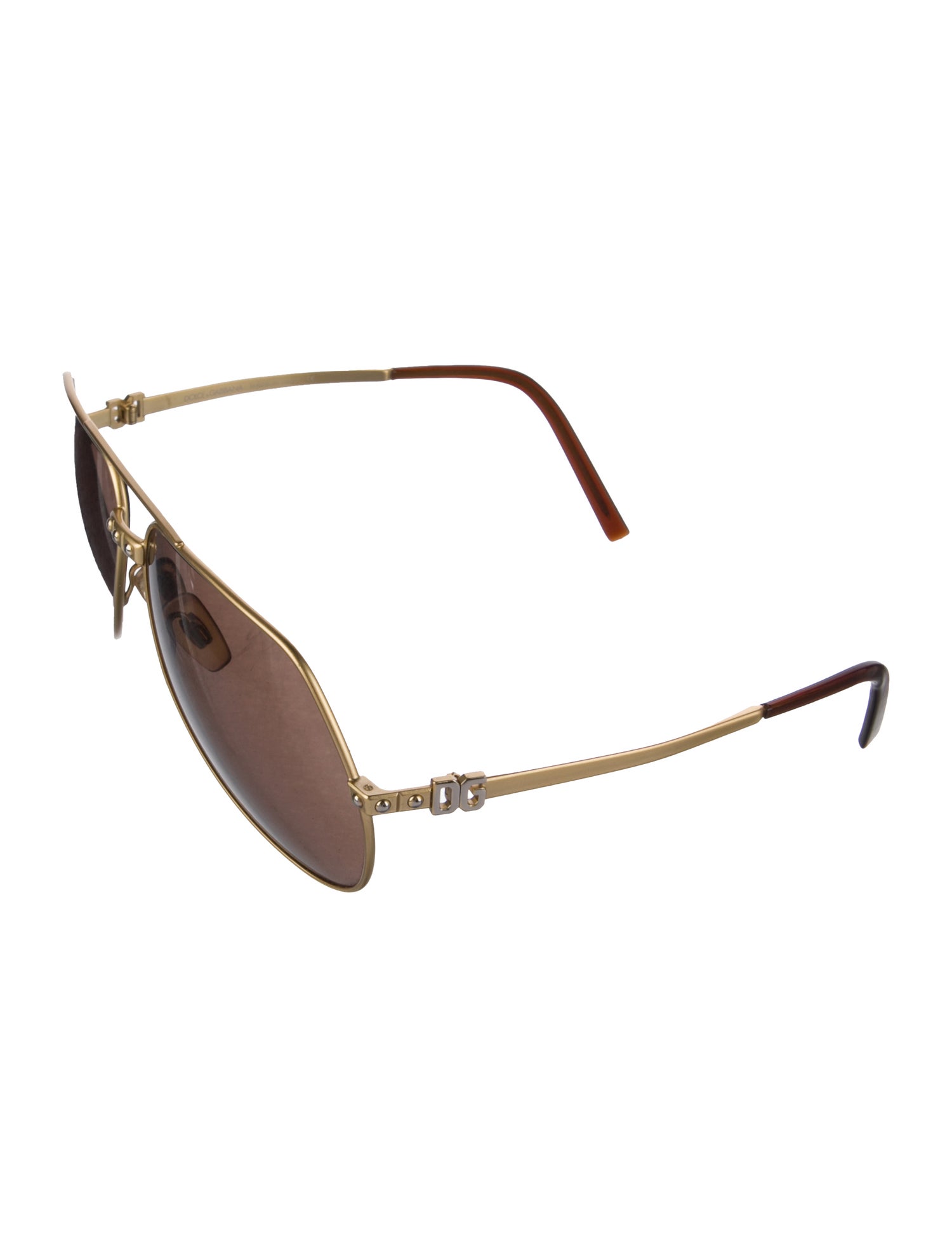 Dolce & Gabbana Aviator Tinted Sunglasses