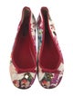 Dolce & Gabbana Nylon Floral Print Flats