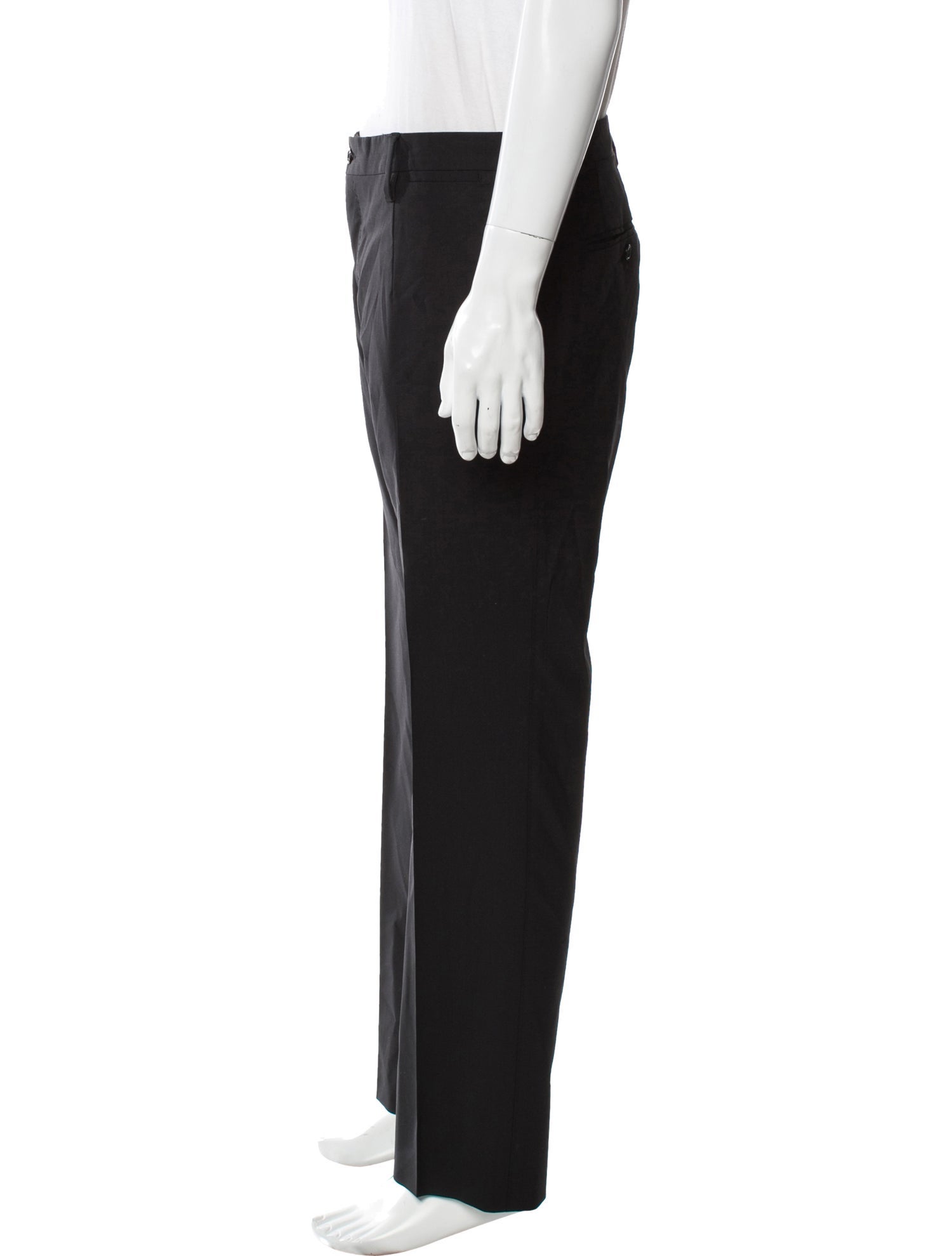 Dolce & Gabbana Black Cotton Dress Pants main image 1