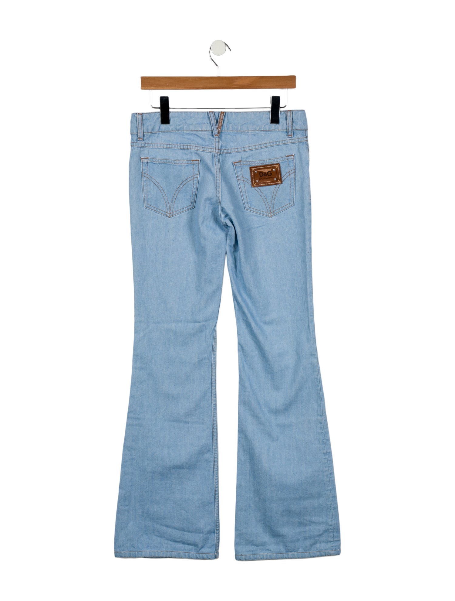 Dolce & Gabbana Mid-Rise Wide Leg Jeans