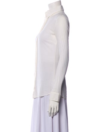 Dolce & Gabbana Long Sleeve Button-Up Top