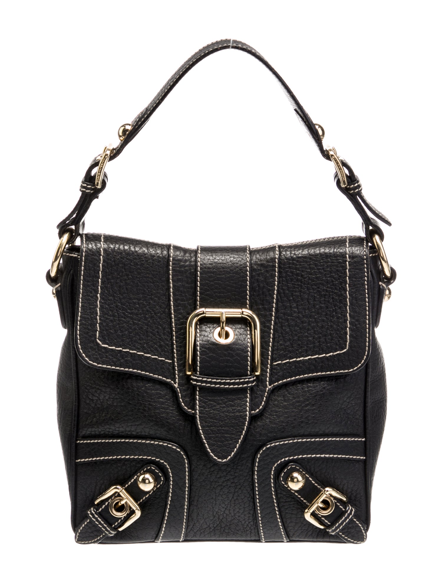 Dolce & Gabbana Leather Top Handle Bag