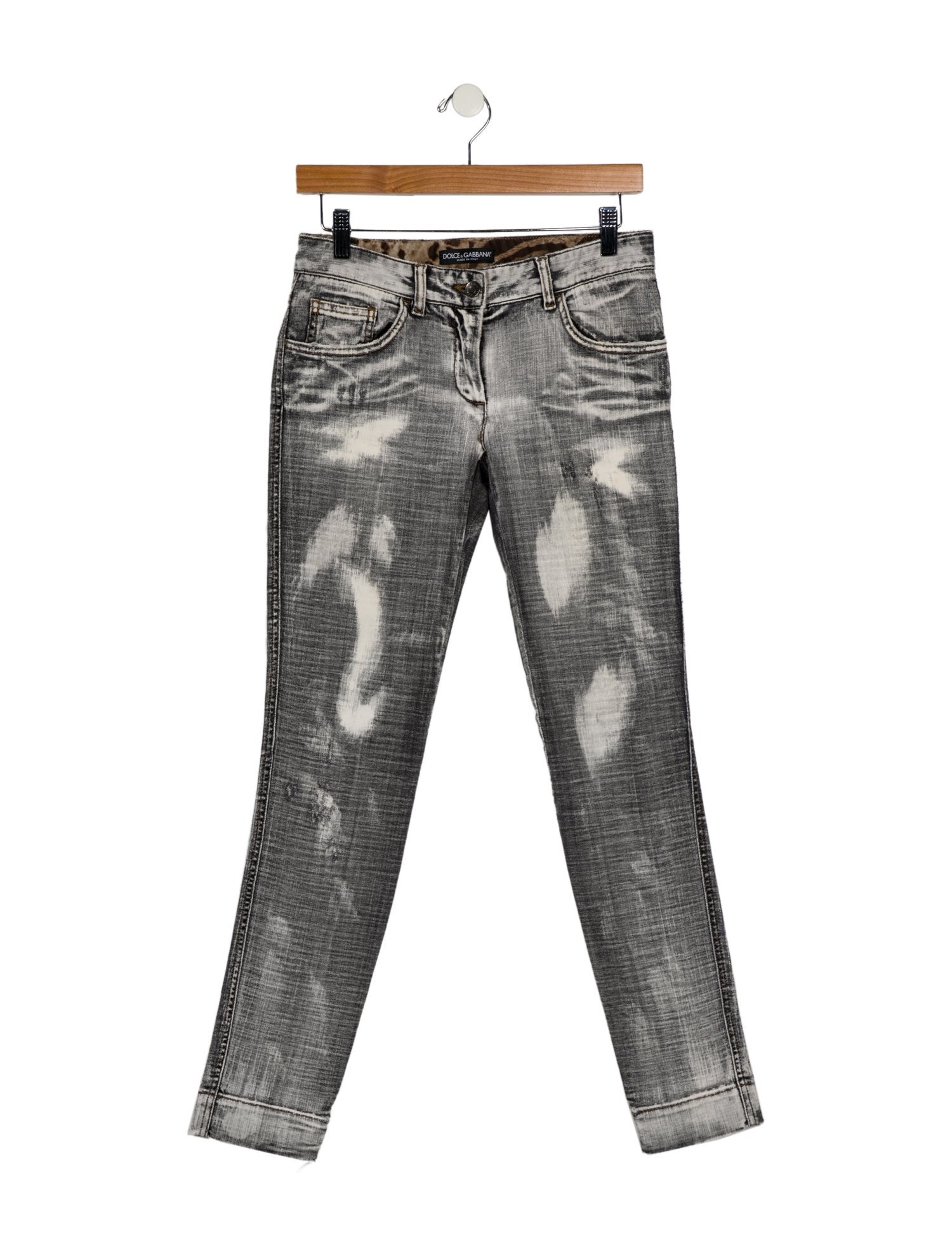 Dolce & Gabbana Low-Rise Skinny Leg Jeans