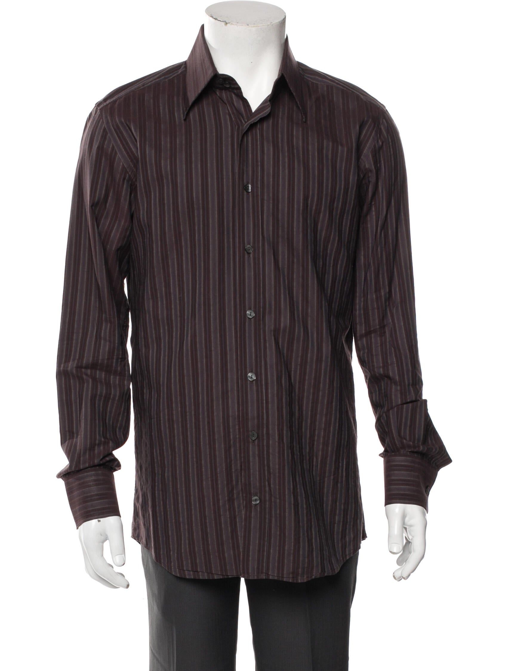 Dolce & Gabbana Striped Long Sleeve Shirt